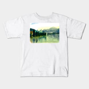 Lake Como, Italy Kids T-Shirt